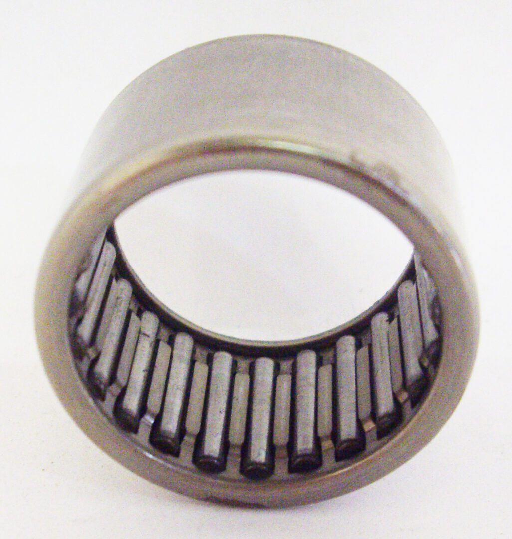 A close up of an open bearing