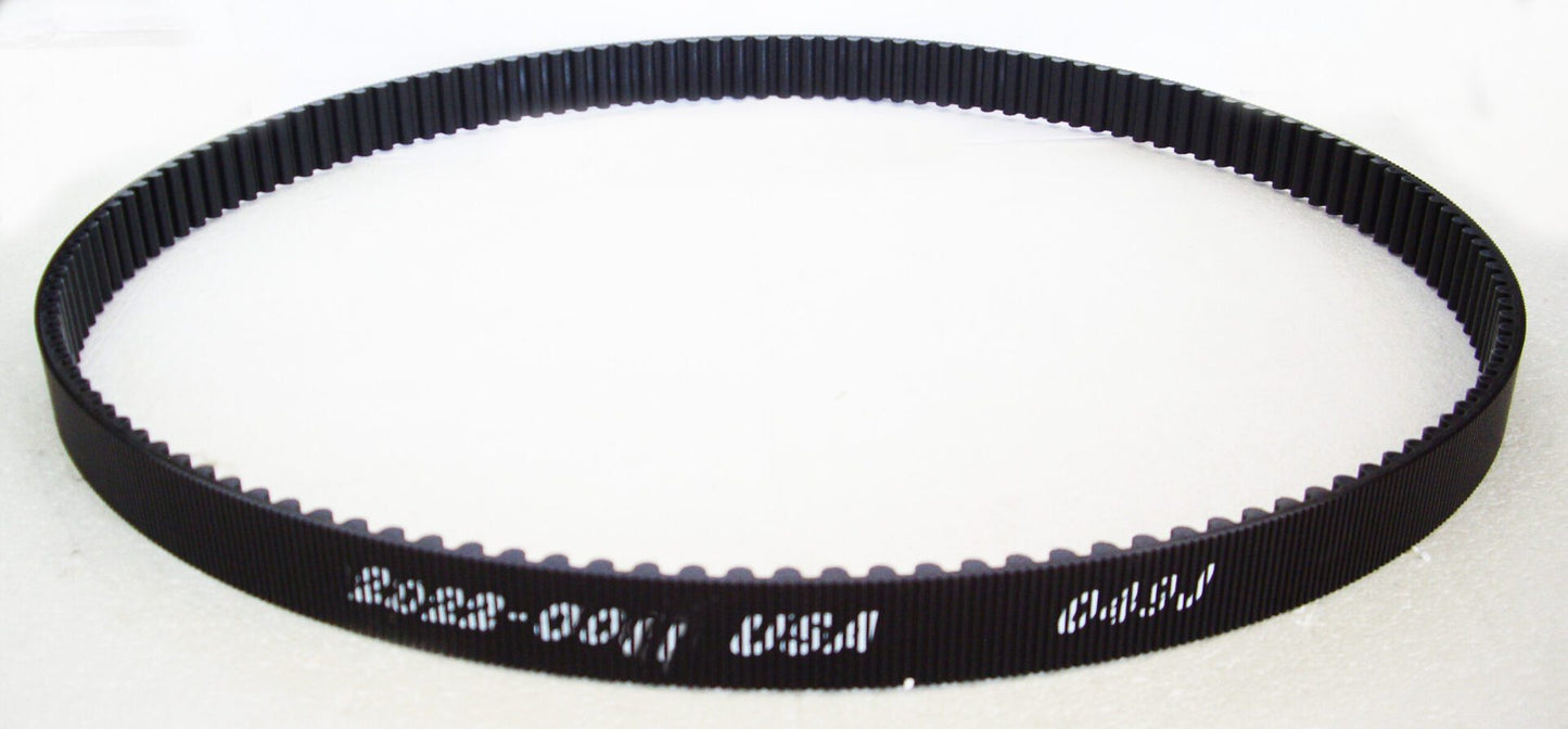 A close up of the belt for a motorcycle