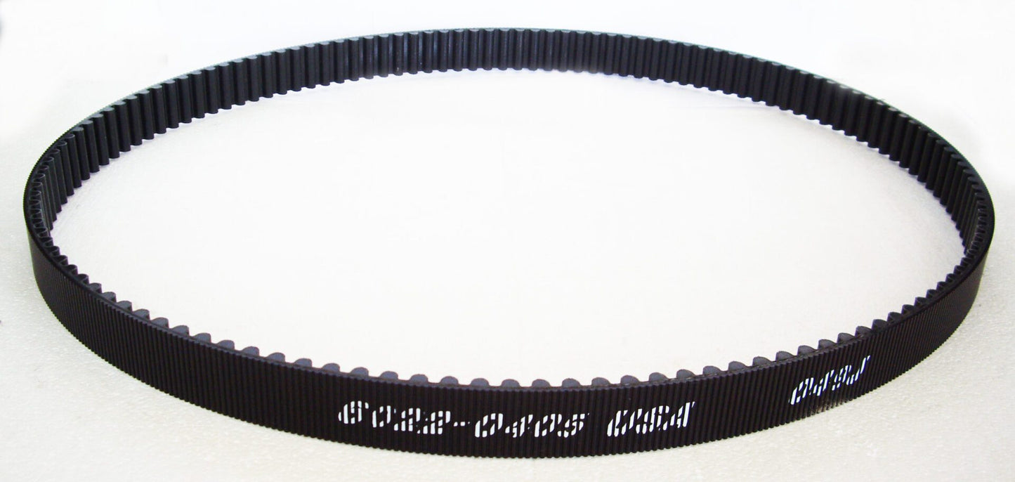 A close up of the belt on a white background