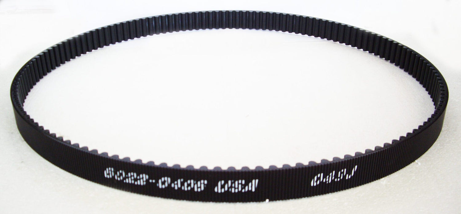 A close up of the belt for a motorcycle