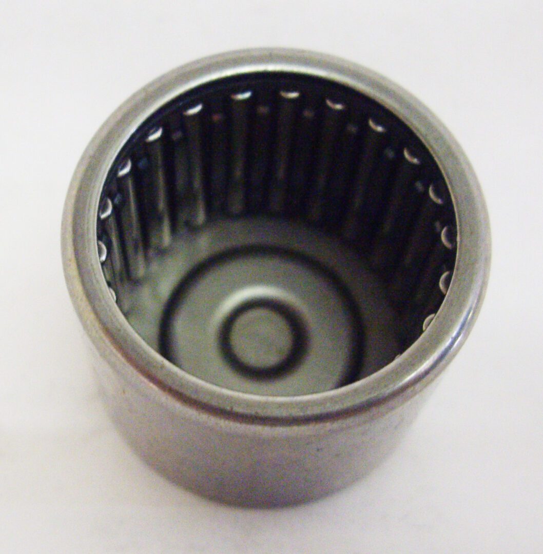 A close up of an open bearing