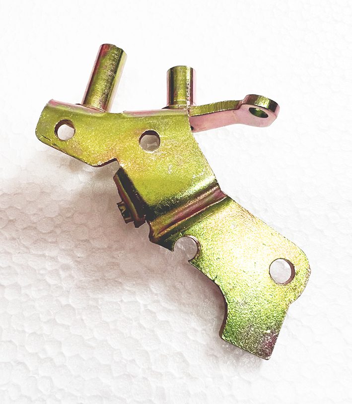 A close up of the front of a metal object