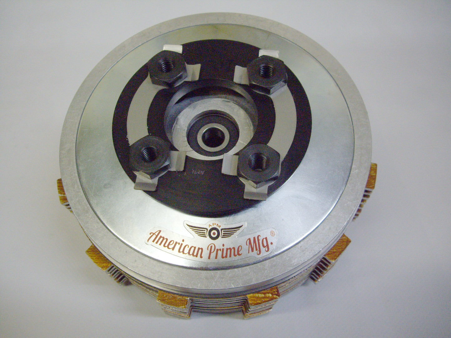 A close up of the top part of an american prime mix engine