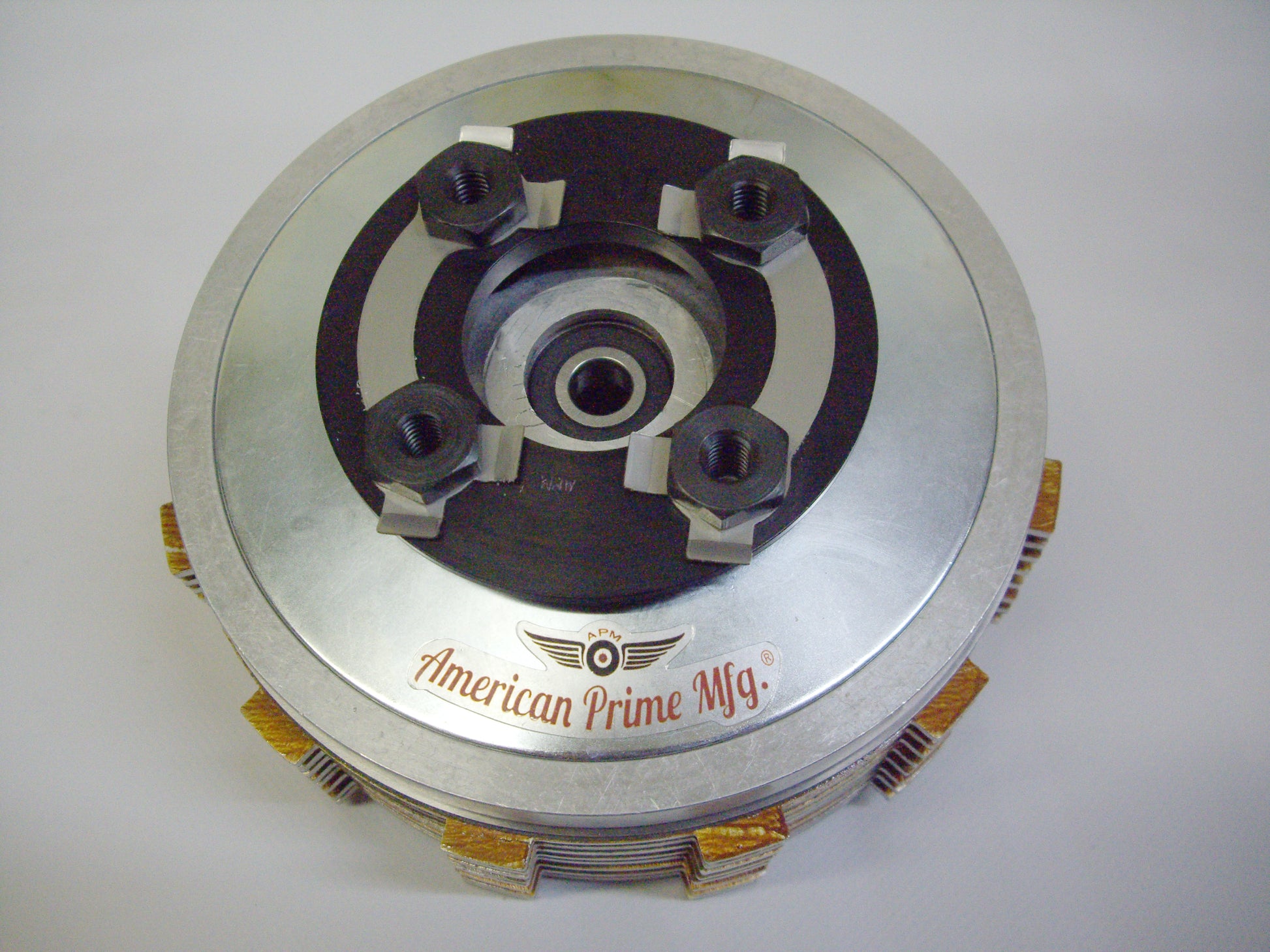 A close up of the top part of an american prime mix engine