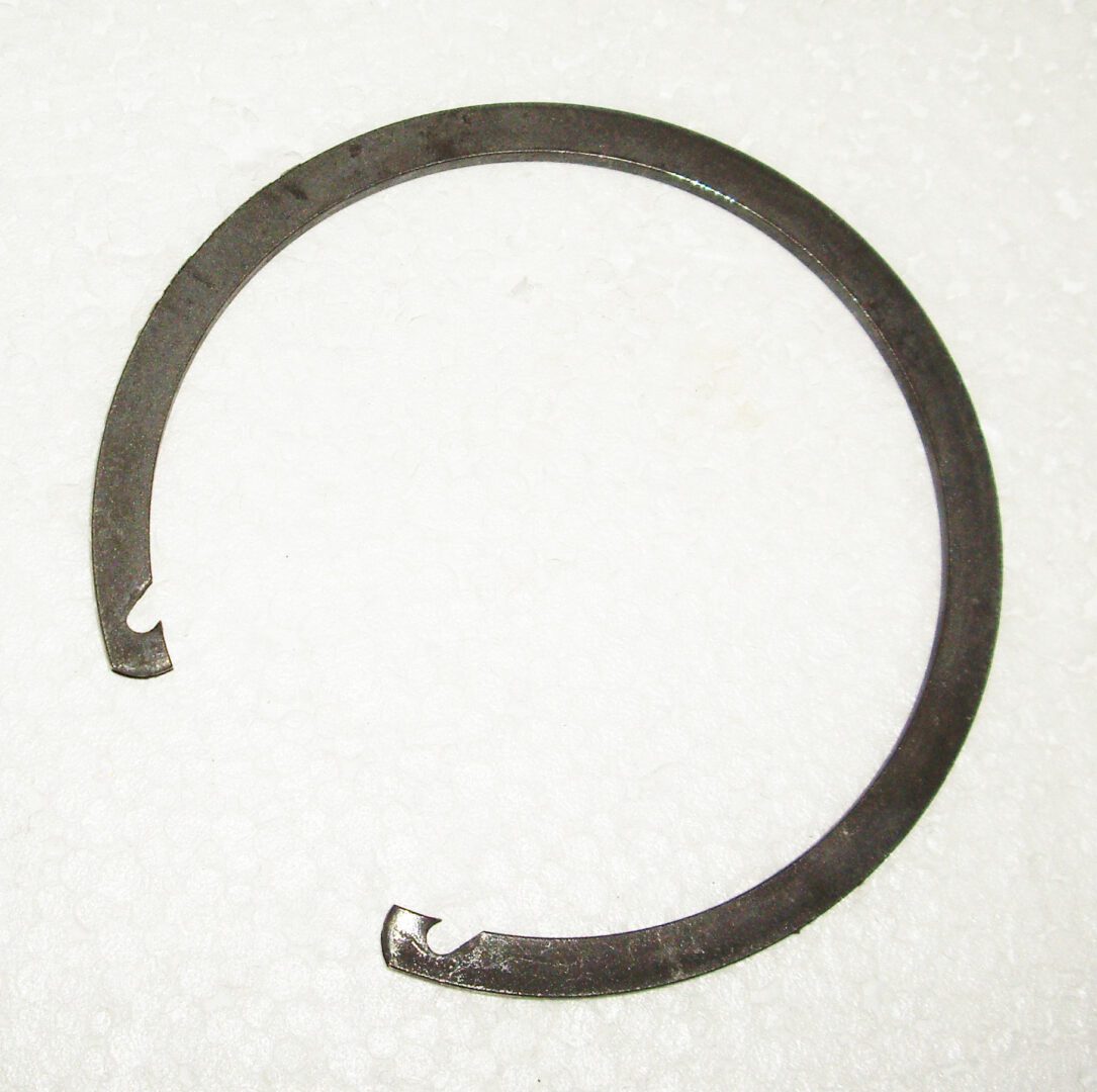 A picture of the inside of an open ring.