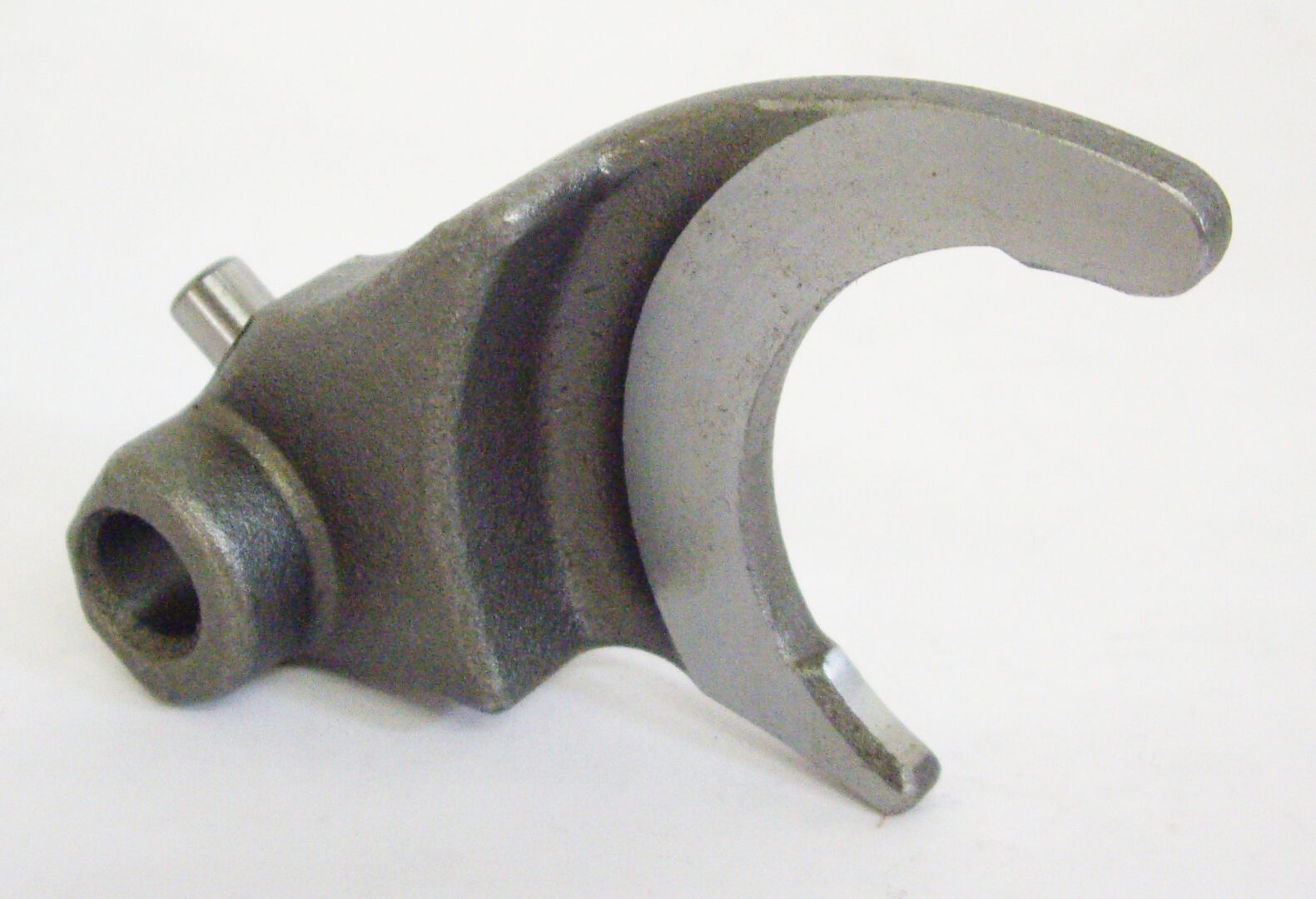 A close up of the side of a metal object.