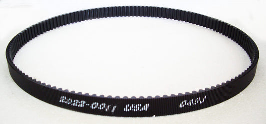 A close up of the belt for a motorcycle