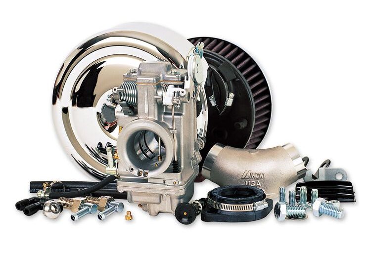 A group of parts that are sitting on the ground.