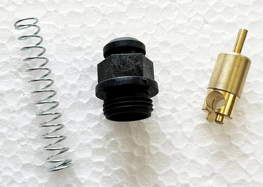 A close up of some springs and an electrical connector