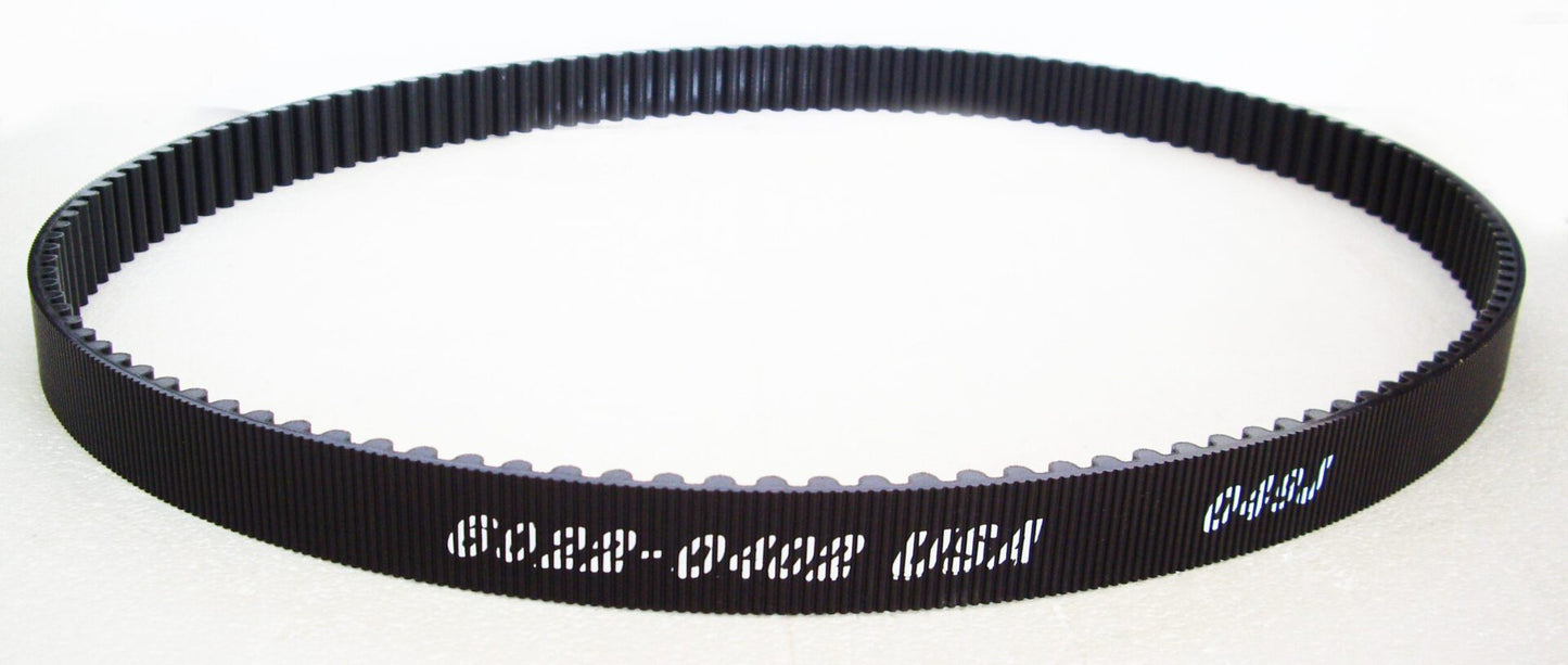A close up of the belt on a white background