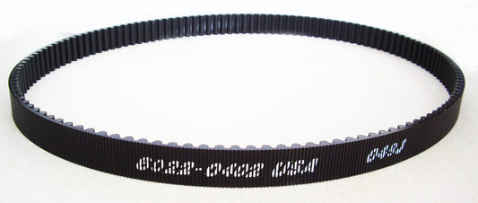 A close up of the belt on a white background