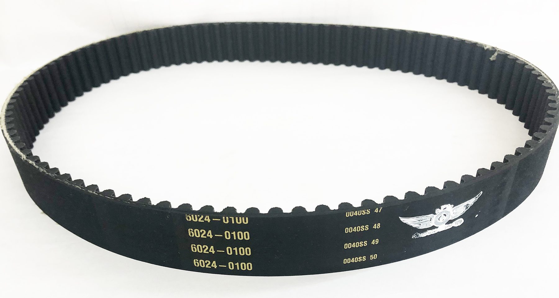 A belt with numbers on it is shown.