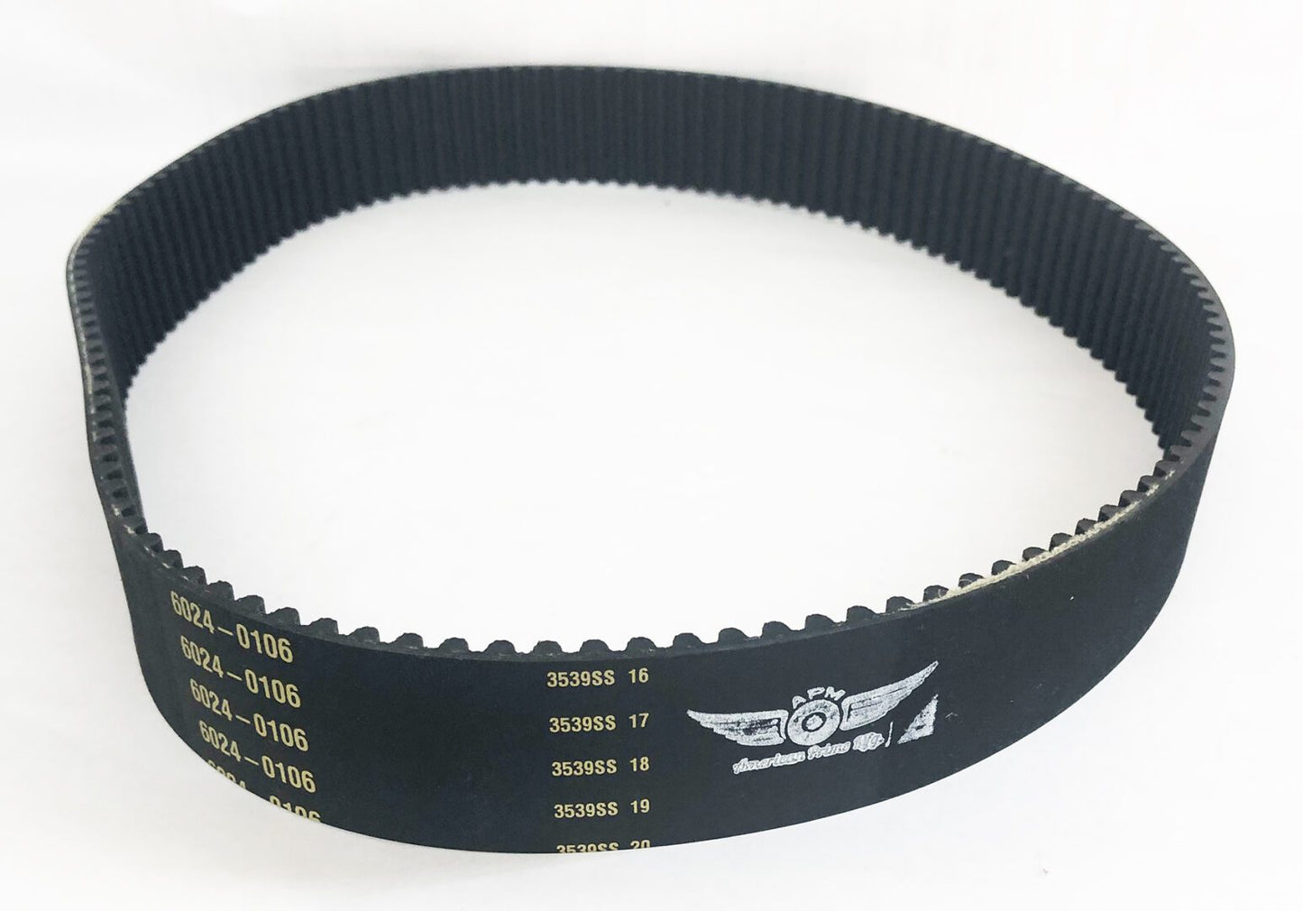 A close up of the belt for an electric scooter